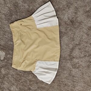 Jack Smith Beige white tennis athletic skort NWOT Size Large
